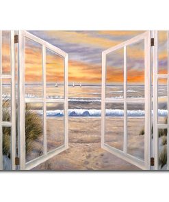 "Elongated Window" by Joval Canvas Wall Art