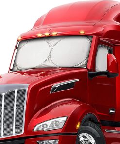 Zone Tech® Semi Truck Windshield and Side Windows Sunshade