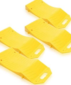 Zone Tech® Tire Saver Ramps with Anti-Slip Design (4-Pack)