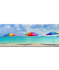 ''Three Umbrellas'' Canvas Wall Art