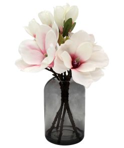 Sonoma Goods For Life® Artificial Pink Magnolias Vase Table Decor