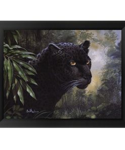 "Black Panther" Framed Art Print by Don Balke