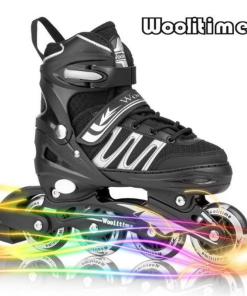 Woolitime® Adjustable Illuminating Rollerblades for Kids