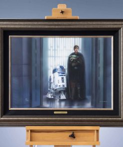 *Original Study* The Mandalorian™ - In Good Hands by Monte Moore Thomas Kinkade Studios 22" x 31"