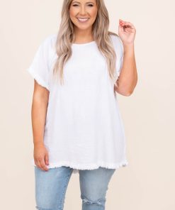 You're Worth The Chase Top, Off White