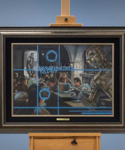 *Original Study* The Mandalorian™ - Getting Schooled by Monte Moore Thomas Kinkade Studios 22" x 31"