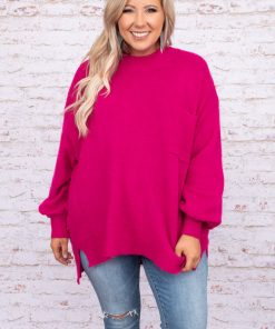 Yours In A Heartbeat Top, Hot Pink