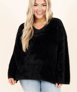 Your Touch Is Enough Sweater, Black