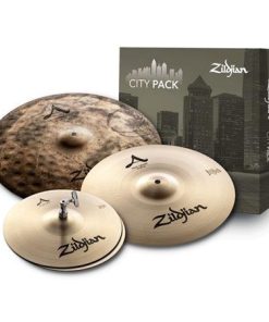 Zildjian A Series 4-Piece City Cymbal Set, Includes 18" A Uptown Ride, 14" A Fast Crash, 2x 12" A New Beat Hihats