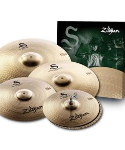Zildjian S Performer Cymbal Set, Includes 14" S Mastersound HiHat (Pair), 16" S Medium Thin Crash, 18" S Medium Thin Crash and 20" S Medium Ride Cymbals