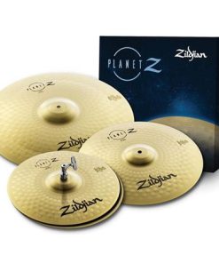 Zildjian Planet Z Complete Cymbal Pack, Includes Two 14" HiHat Cymbals, 16" Crash Cymbal and 20" Ride Cymbal
