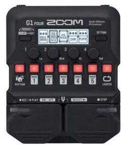 Zoom G1 Four Multi-Effects Processor for Electric Guitar
