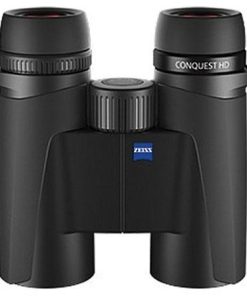 Zeiss 10x32 Conquest HD Water Proof Roof Prism Binocular with 6.8 Degree Angle of View, Black