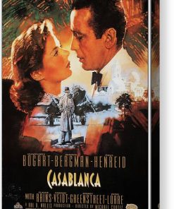 ''Casablanca'' poster 1942 Canvas Print