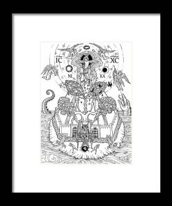 Cosmos Framed Print