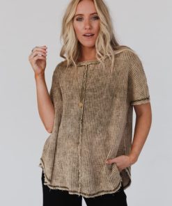 YOUR FAVE BABY WAFFLE TOP