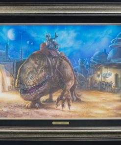 *Original Study* The Mandalorian™ - The Reckoning by Monte Moore Thomas Kinkade Studios 23" x 32"