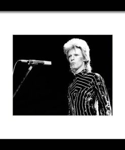 Ziggy Stardust Era Bowie In La Framed Print