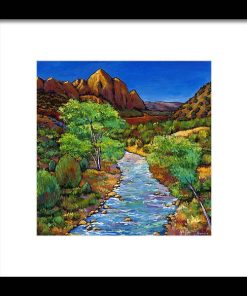 Zion Framed Print