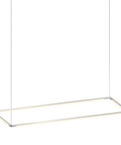 Z-Bar Rectangle Pendant  By Kenneth and Edmund Ng, For Koncept Lighting