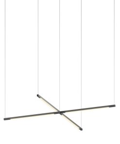 Z-Bar Cross Pendant  By Koncept Lighting