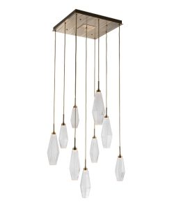 Aalto Square Multi Light Pendant  By Hammerton Studio