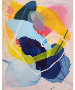 "Can't Stop the Feeling" Contemporary Abstract Acrylic Painting