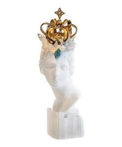 "Fanouria" Contemporary Classical Embellished Head