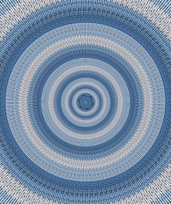 "God Particle...Once in a Blue Moon" Contemporary Photo Collage Artwork