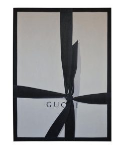 "The Mysterious Object of Fascination" Contemporary Geometric Hard Edge Acrylic Painting by Sassoon Kosian