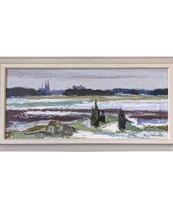 "New England Lobster Bake" Original Contemporary Painting by Tess Ramirez