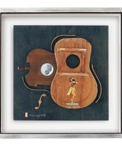 "Humility" Contemporary Original Abstract Mixed-Media Painting by Michelle Owenby, Framed