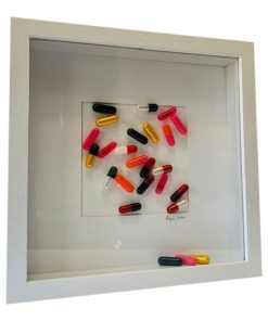 "Hard Edge" Collage Nyc Artist John Peters