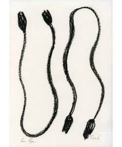 "Circus Artist" Contemporary Figurative Drawing of a Model by Martha Holden
