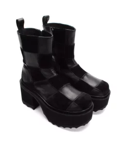ZIP-UP PLATFORM BOOT